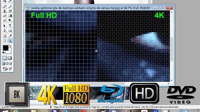 Diferencias entre 4K, HD, Full HD, Ultra HD, 8K, Televisores, Blu-ray y DVD, HD Ready Vs Quad HD