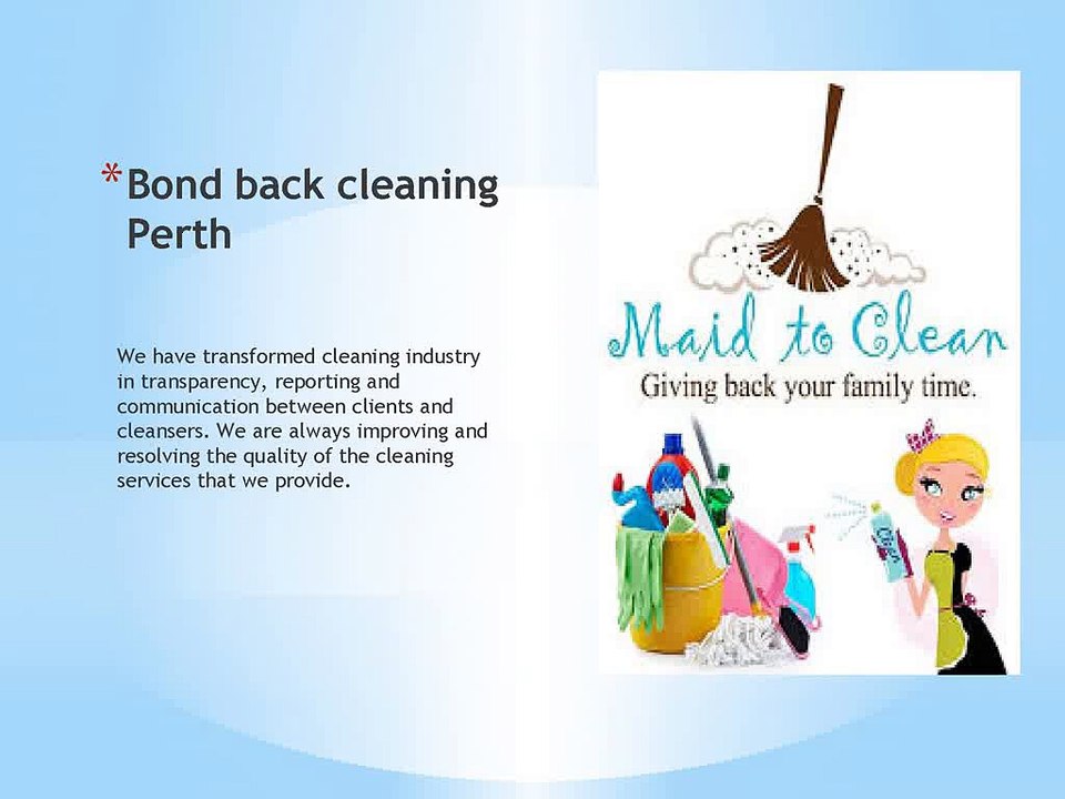 best cleaning services perth