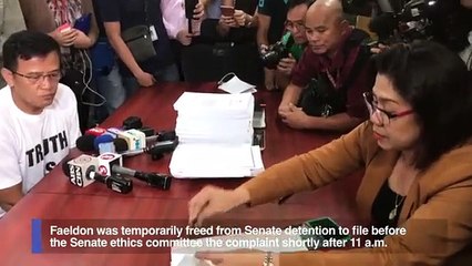 Faeldon files ethics raps vs Lacson, calls senator ‘a liar’