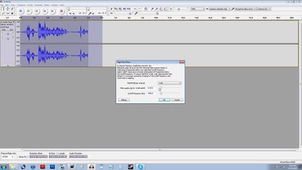 Using Pass Filters in Audacity (Radio/Phone + Muffle Effects) | T4k Tutorials