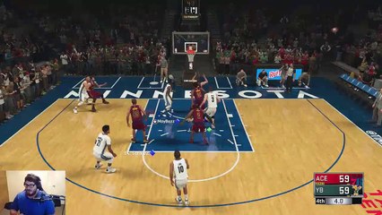 La défaite complètement folle d'un joueur sur NBA 2K18