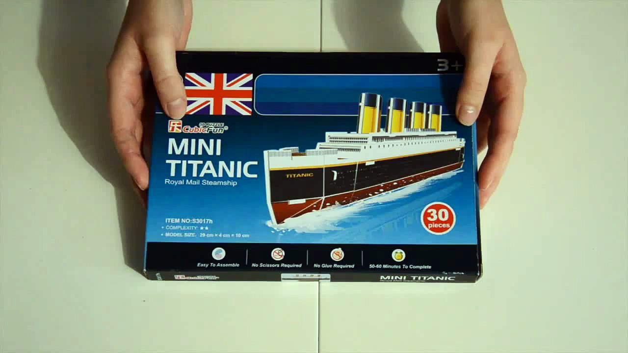 Mini Titanic 3D Puzzle (ITA) | DireiEllie