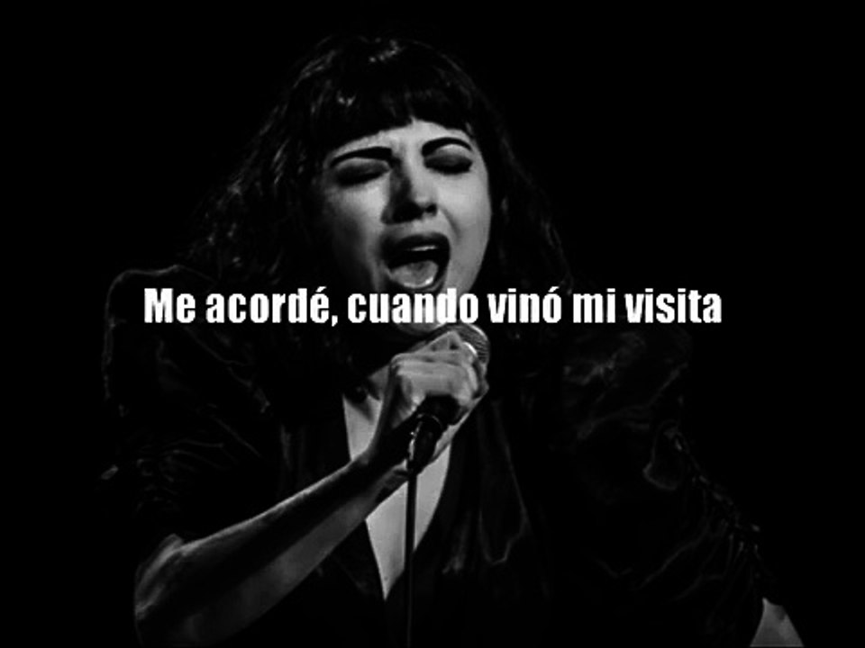 Mon Laferte- La visita (Letra-Lyrics)