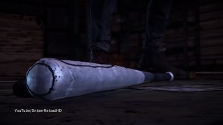 Javier Kills Badger - The Walking Dead Season 3 Episode 3 - Badgers death - Telltale Games
