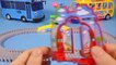 Tayo(타요) 찻길놀이 뽀로로 또봇 미니카 장난감 놀이 Tayo the little bus Rail Car Pororo Tobot toys