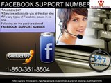 Enable Privacy Settings By Using Facebook Support Number @ 1-850-361-8504