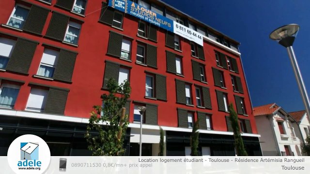 Location logement étudiant - Toulouse - Résidence Artémisia Rangueil