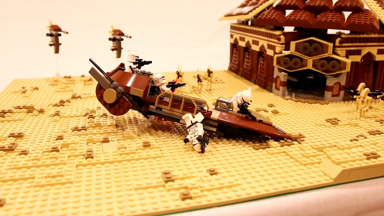 LEGO Star Wars Ambush on Agomar MOC(CLONES ALONE EP8)