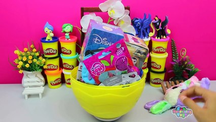 GIANT Red Surprise Egg Play Doh - Angry Birds, Disney Princess, My Little Pony, Star Wars Toys