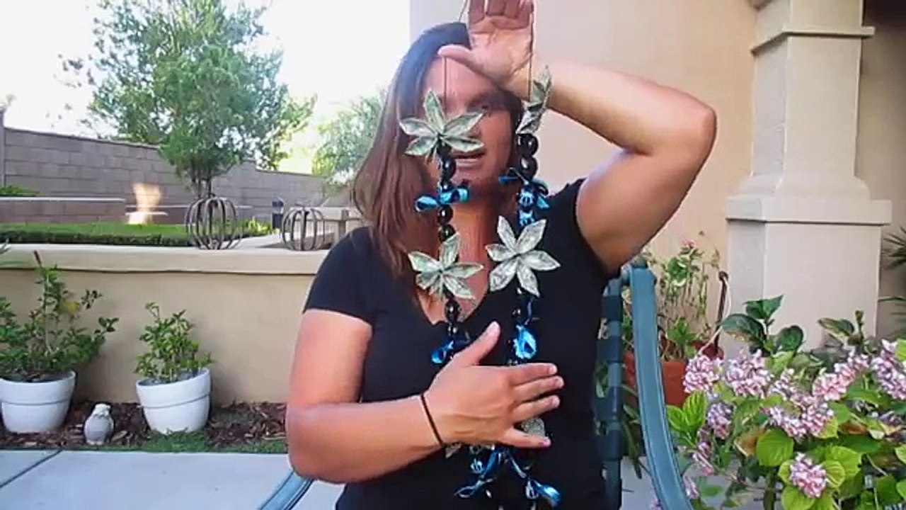 How to Make a Money Origami Flower for Leis - aSimplySimpleLife