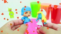 SLIME Cup Surprises Teletubbies Pocoyo Smurfs Peppa Pig Disney Toys