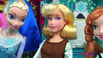Cinderella Deluxe Singing Doll PlaySet Disney Princess Dressup with Elsa and Anna from Frozen