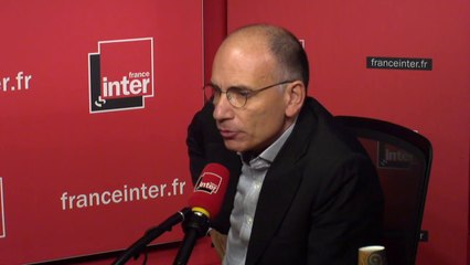 Enrico Letta : "Il faut que l'Europe donne des solutions aux choses qu'au niveau national on ne peut pas résoudre."