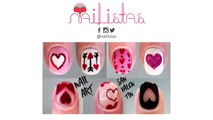 7 IDEAS DECORACIÓN DE UÑAS CON CORAZONES | SAN VALENTIN NAIL ART