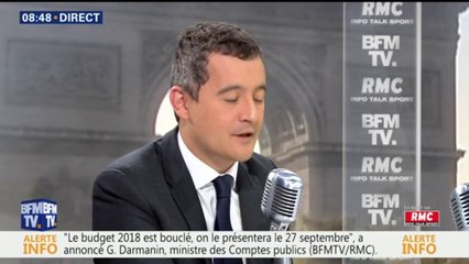 "Le minimum vieillesse va être augmenté de 100 euros par mois", annonce Gérald Darmanin