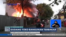 Gudang Toko Bangunan Terbakar