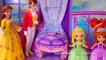 Juguetes de Play Doh de la princesita Sofia, le hacemos amuleto y joyas con plastilina Mc