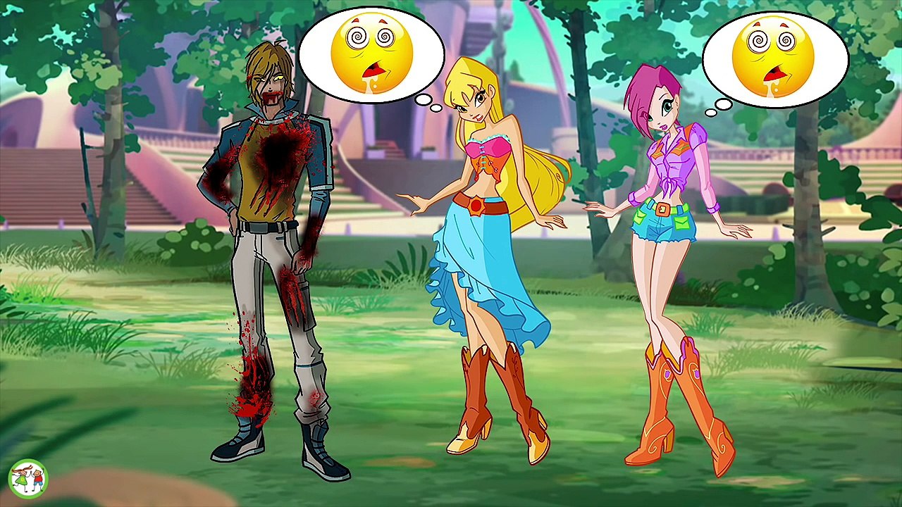 WINX CLUB love story fan animation cartoon Zombie Apocalypse