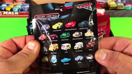 Cars 3 Surprise Toys Blind Bags WITH MICRO Cars inside Disney Pixar Lightning Mcqueen SURPRISE