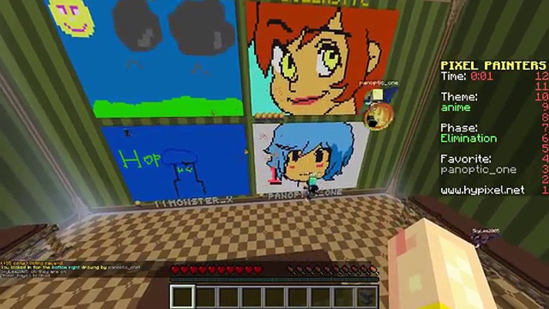 Minecraft Pixel Painters Were Anime Characters. CHAD FTW!!! DOLLASTIC PLAYS  with Gamer Ch