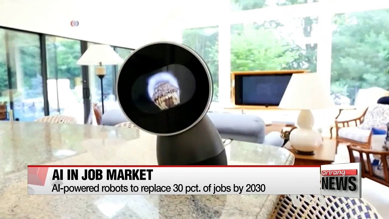 AI-powered robots to replace 30 pct. of jobs by 2030