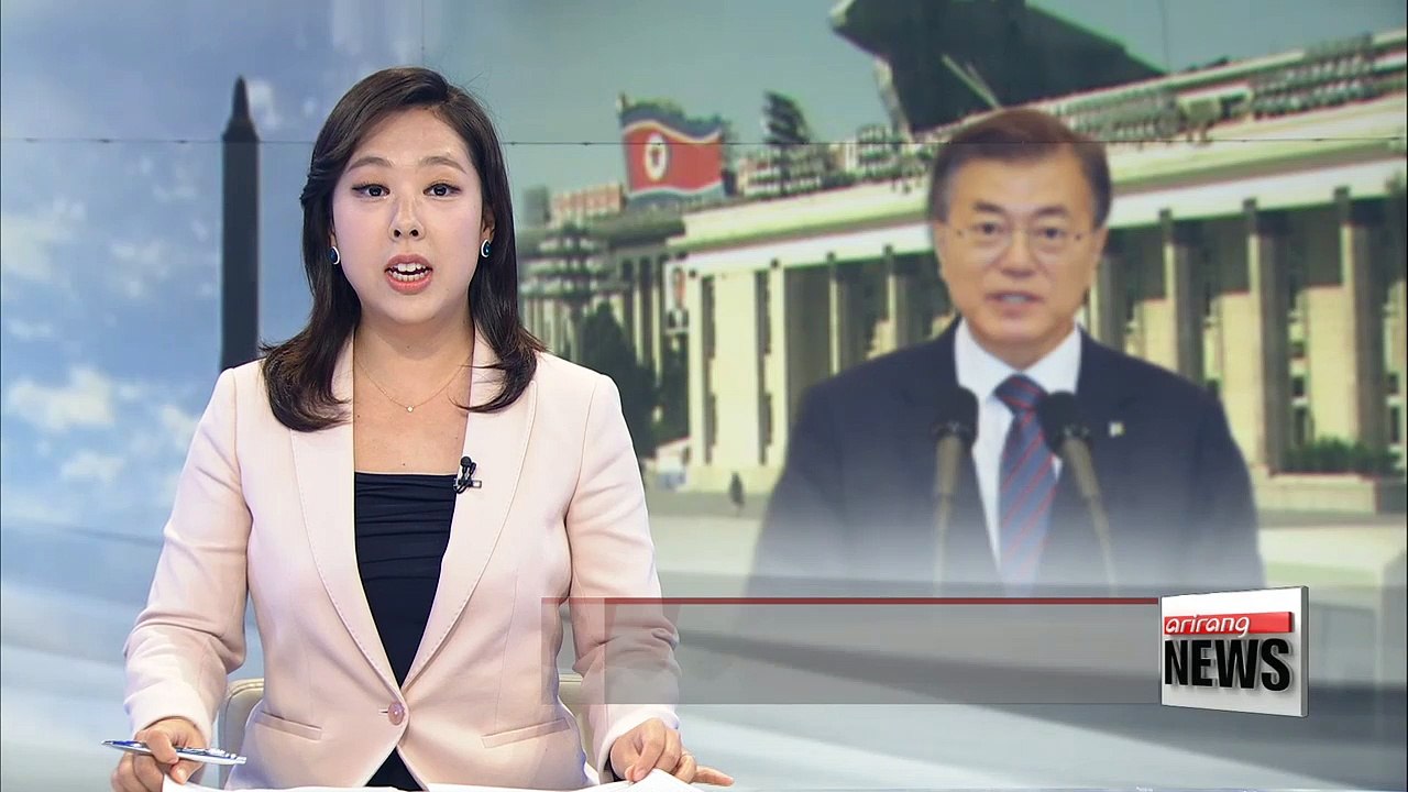 President Moon vows to make N. Korea give up its nuclear, missile development
