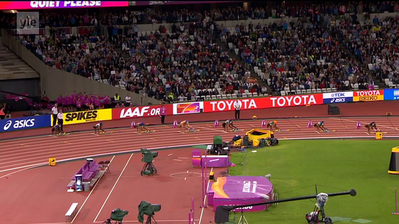 London 2017 - Women's 200 meters Final