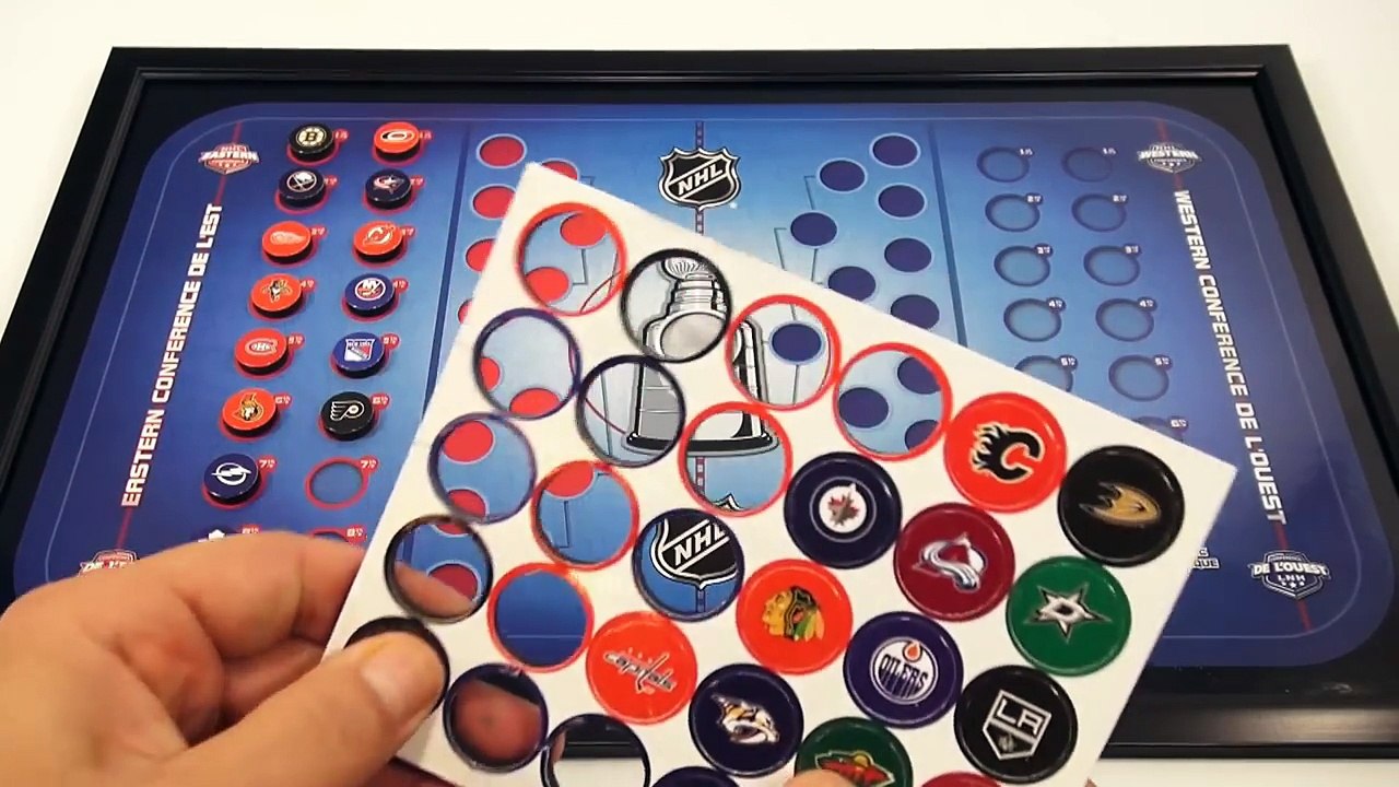 NHL Standings Board, Track all 30 Teams to the Playoffs! CSE Games