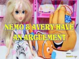 NEMO & AVERY HAVE AN ARGUEMENT HI-5 TOYS PLAY FINDING DORY MOXIE GIRLZ DISNEY PIXAR
