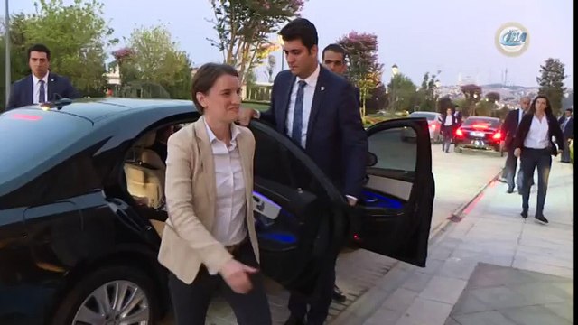 Başbakan Yıldırım, 3 Ülkenin Başbakanıyla Çalışma Yemeğinde bir Araya Geldi