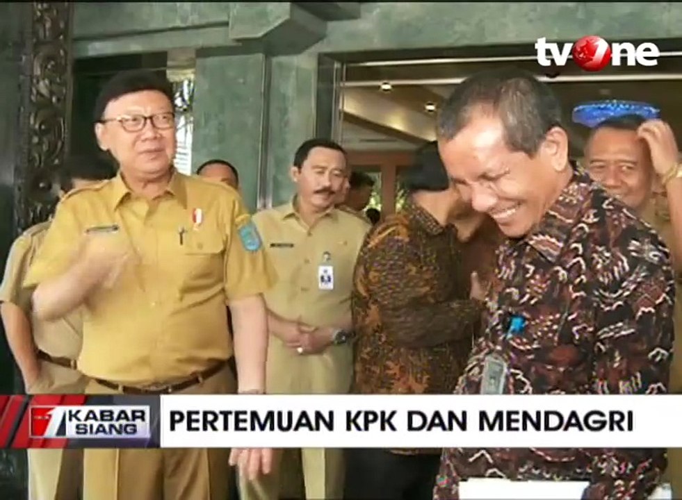 Pertemuan KPK dan Mendagri Bahas Pencegahan Korupsi di Pemda