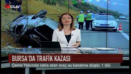 Bursa'da trafik kazası (Haber 17 07 2017)
