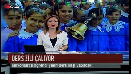 Ders zili çalıyor (Haber 17 07 2017)