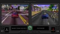 San Francisco Rush (Arcade vs Playstation) Side by Side Comparison