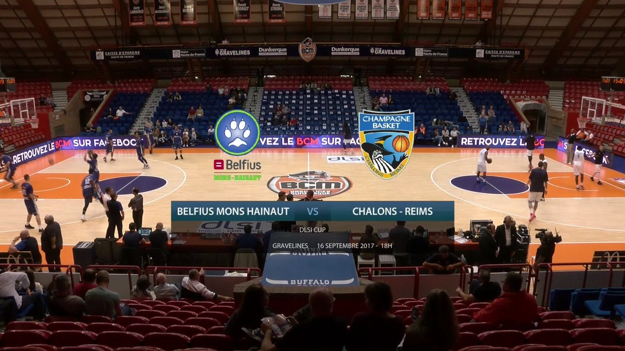 Sports : Petite Finale de la DLSI Cup 2017 MONS vs CHALONS - 16 Septembre 2017