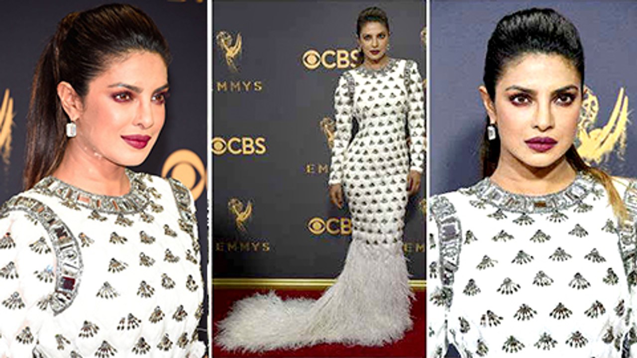Priyanka Chopra Stuns At Emmy Awards 2017 Red Carpet