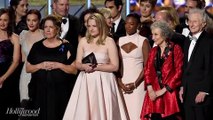 Hulu Wins Its First Emmy With 'Handmaid's Tale', Elisabeth Moss Drops Two F-Bombs | THR News