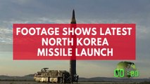 Video shows launch of latest North Korean missile