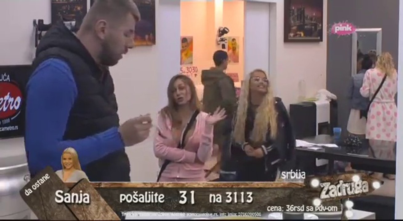 Zadruga - Maca se zestoko nabacuje Janjušu