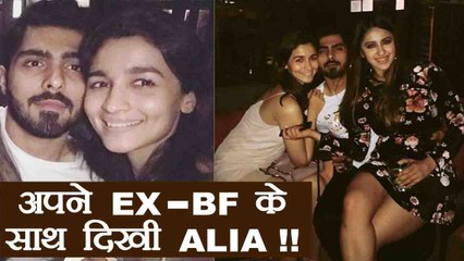 Alia Bhatt Spotted PARTYING with EX - BF Ali post Break up with Sidharth Malhotra; Watch | FilmiBeat