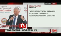 Binali Yıldırım'dan Şanlıurfa'daki ders yılı töreninde TEOG açıklaması