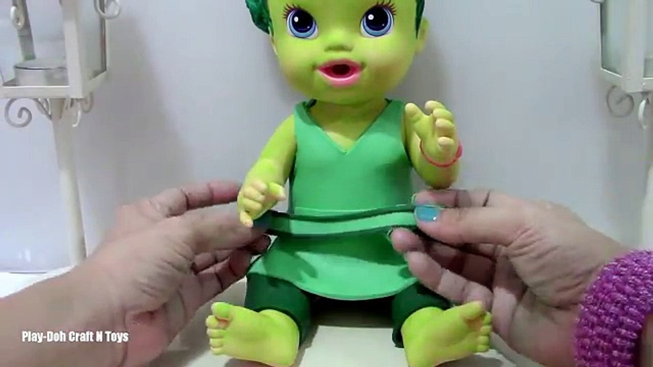 Play Doh Baby Alive Inside OutJoy Sadness Disgust Inspired Costumes