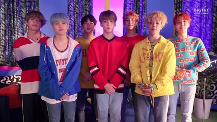 170918 BTS LOVE YOURSELF 'HER' ALBUM GREETING MELON