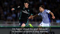 Zidane delighted to see Bale score