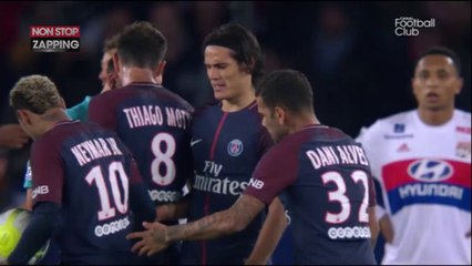 PSG : Situation tendue entre Neymar et Cavani ? Les images de la discorde (Vidéo)