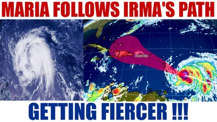 Hurricane Maria on Irma's track, will strengthen in next two days | Oneindia News
