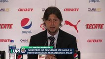 “Jugando de esa manera conseguiremos resultados positivos”: Matías Almeyda