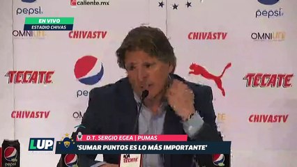“Sumar puntos es lo más importante”: Sergio Egea
