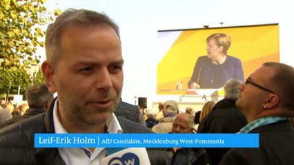 AfD's Leif-Erik Holm challenges Angela Merkel | DW English
