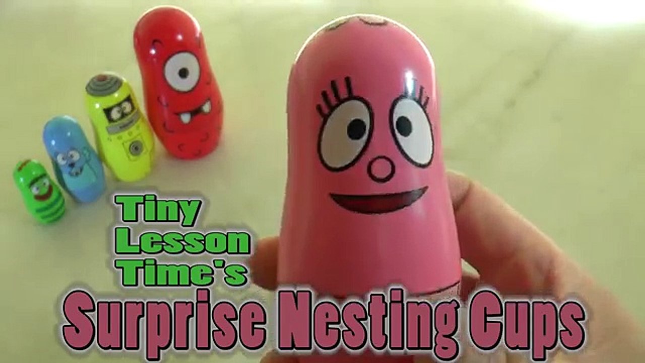 Yo Gabba Gabba Nesting Dolls Surprise Time with Foofa
